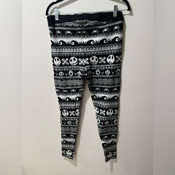 Disney’s nightmare before Christmas leggings, EUC, size 1, Tim Burton, Halloween - Picture 1 of 5